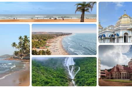 Goa Tour Packages from Mangalore - Ganesh Cabs